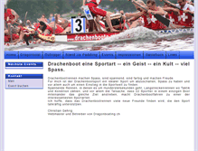 Tablet Screenshot of dragonboating.ch